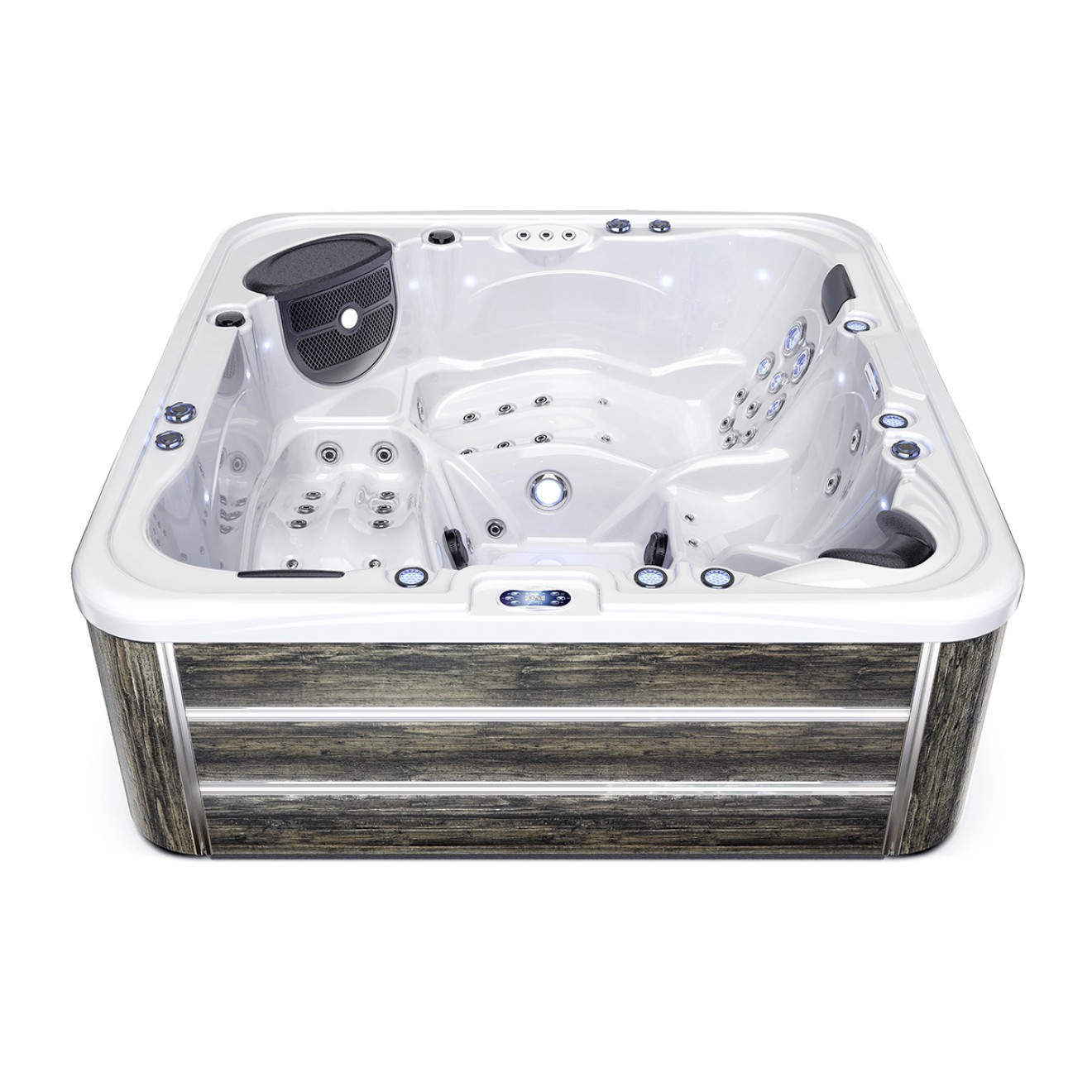 Gartenwhirlpool POLAR ZR801 - 230cmx230cm - Premium Whirlpool