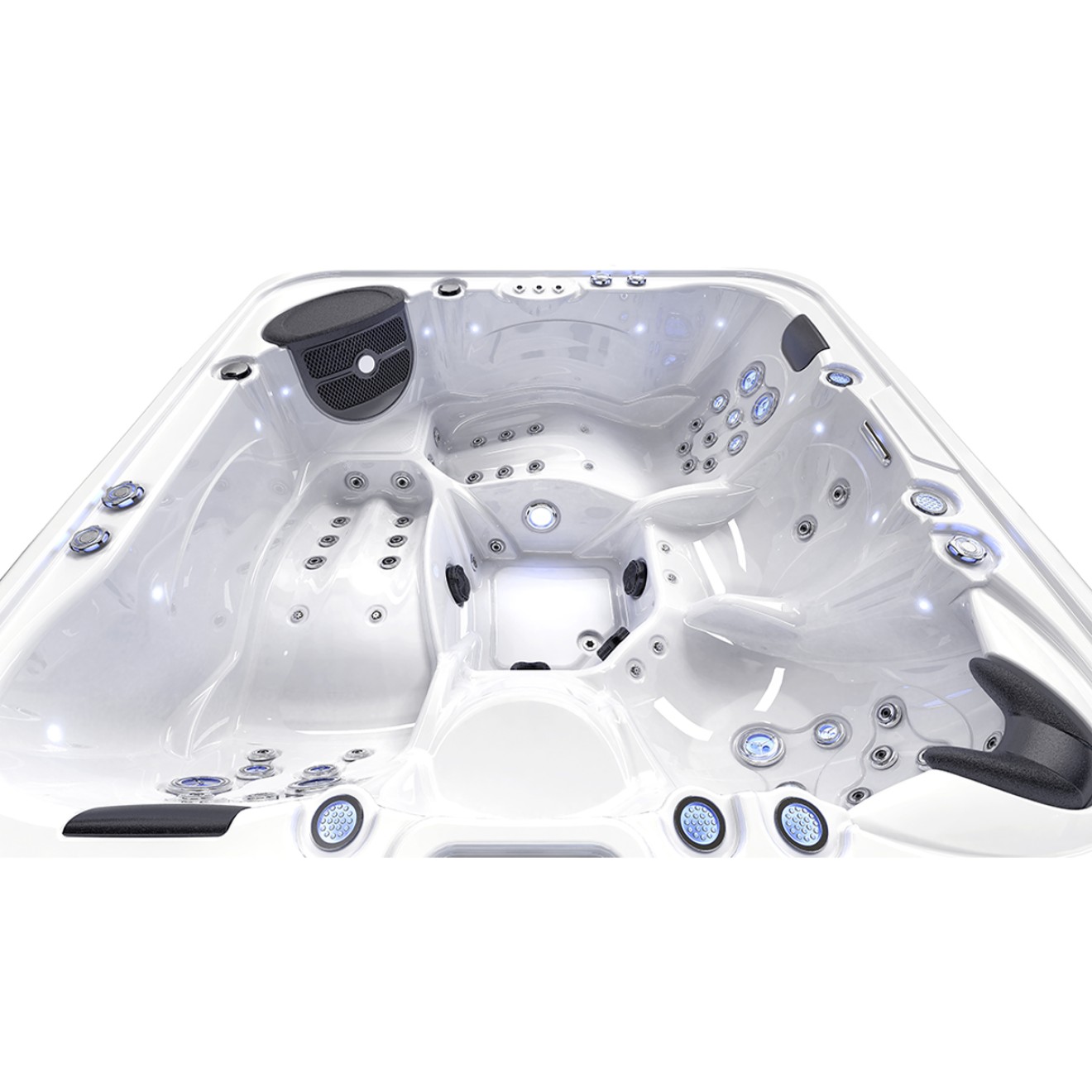 Gartenwhirlpool POLAR ZR801 - 230cmx230cm - Premium Whirlpool