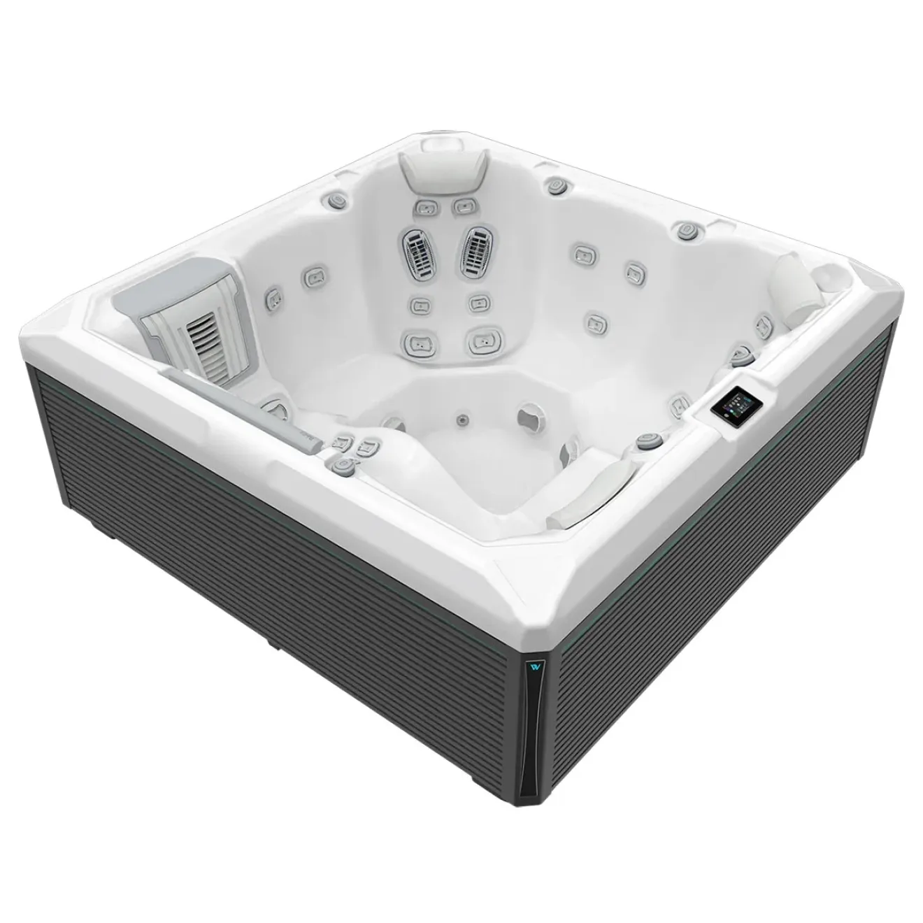 Wellis Whirlpool ATLAS DELUXE Life aus der Life Line Serie - sparsam im Verbrauch - Gross bei der Entspannung