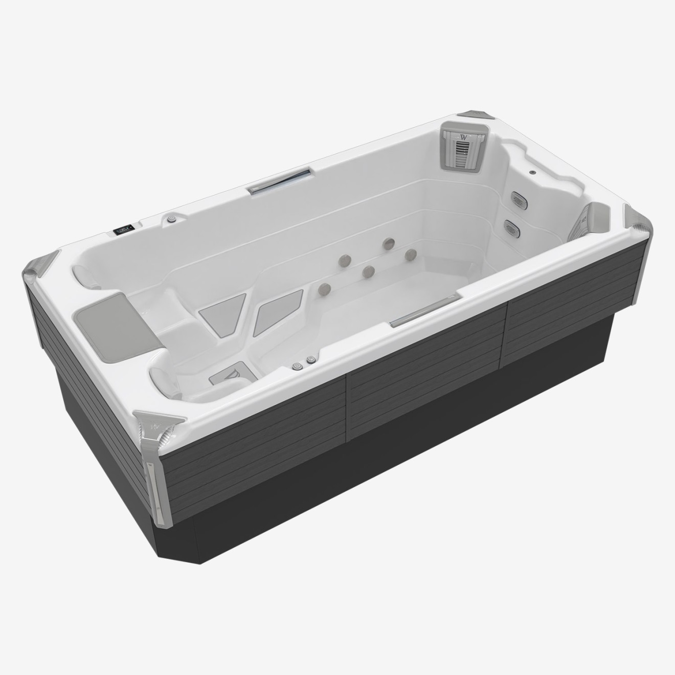 Wellis Schwimmspa Danube Grand Prix Life Premium - Semiground Swimspa