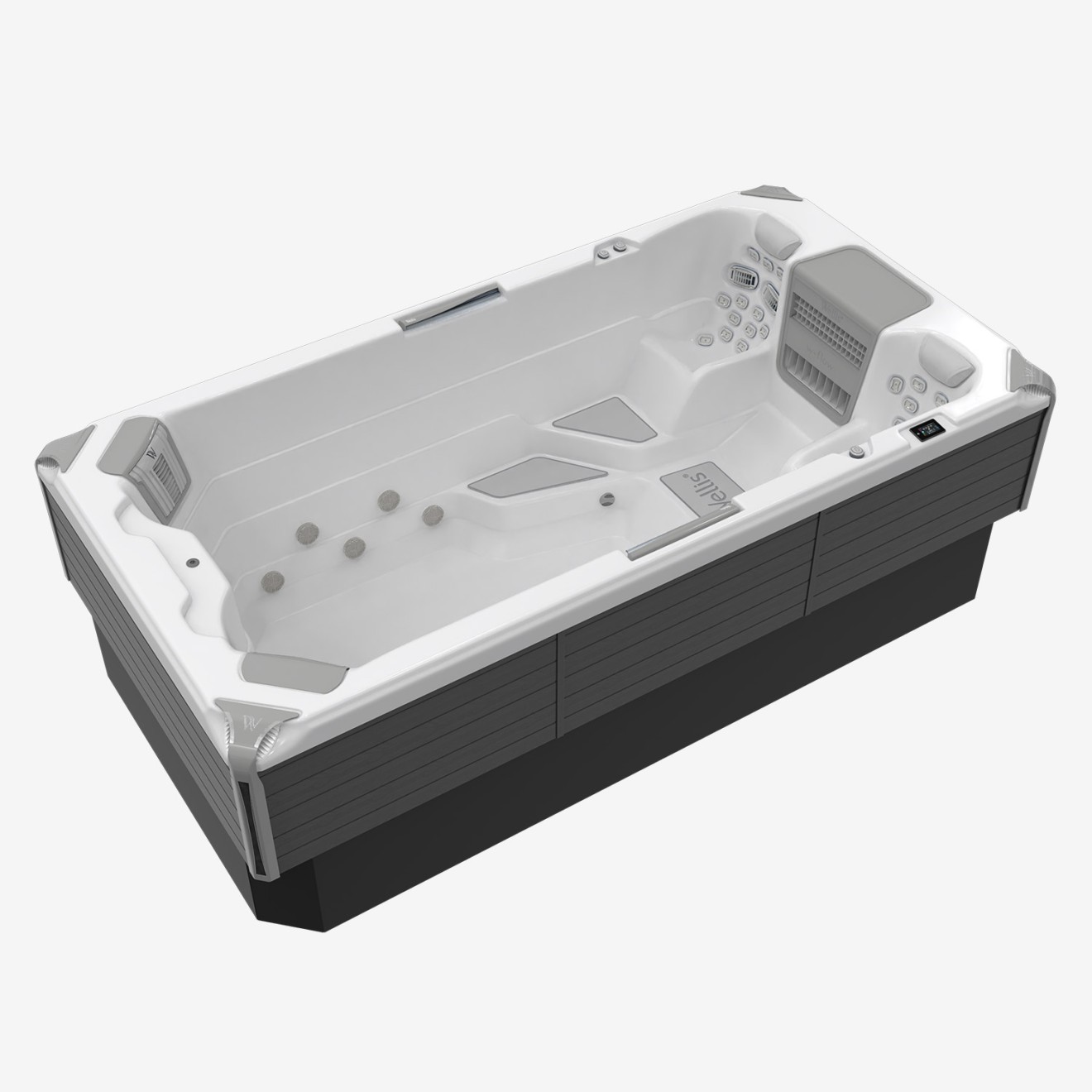 Wellis Schwimmspa Danube Grand Prix Life Premium - Semiground Swimspa