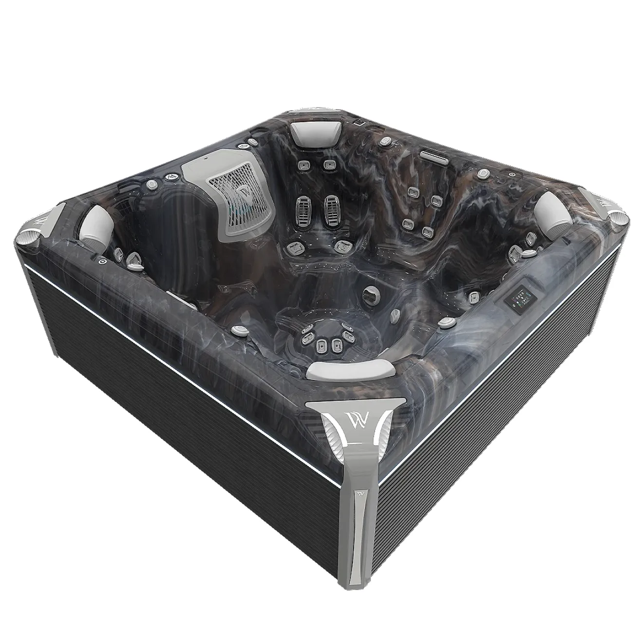 Wellis Whirlpool ELBRUS Deluxe Life aus der Life Line Serie - 7 Sitze