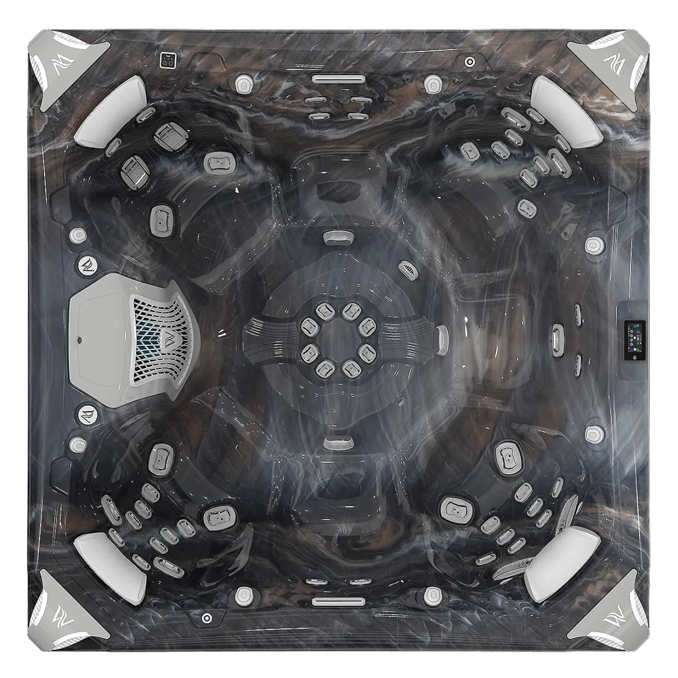 Wellis Whirlpool ELBRUS Deluxe Life aus der Life Line Serie - 7 Sitze