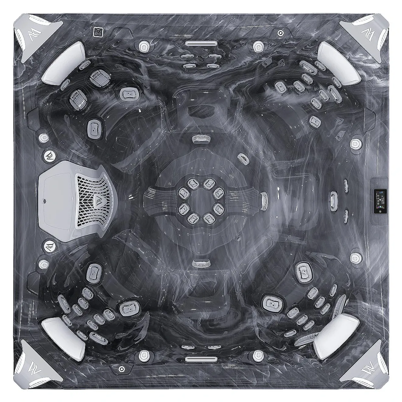 Wellis Whirlpool ELBRUS Deluxe Life aus der Life Line Serie - 7 Sitze