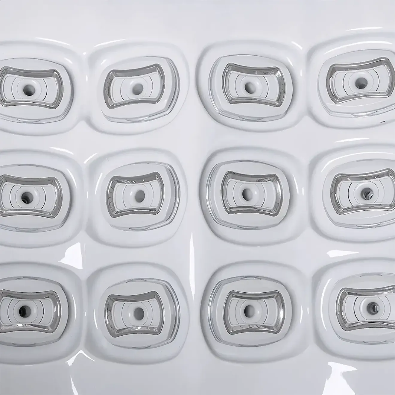 Wellis Whirlpool Everest Deluxe Life aus der Life Line Serie - Wanne: Pearl White