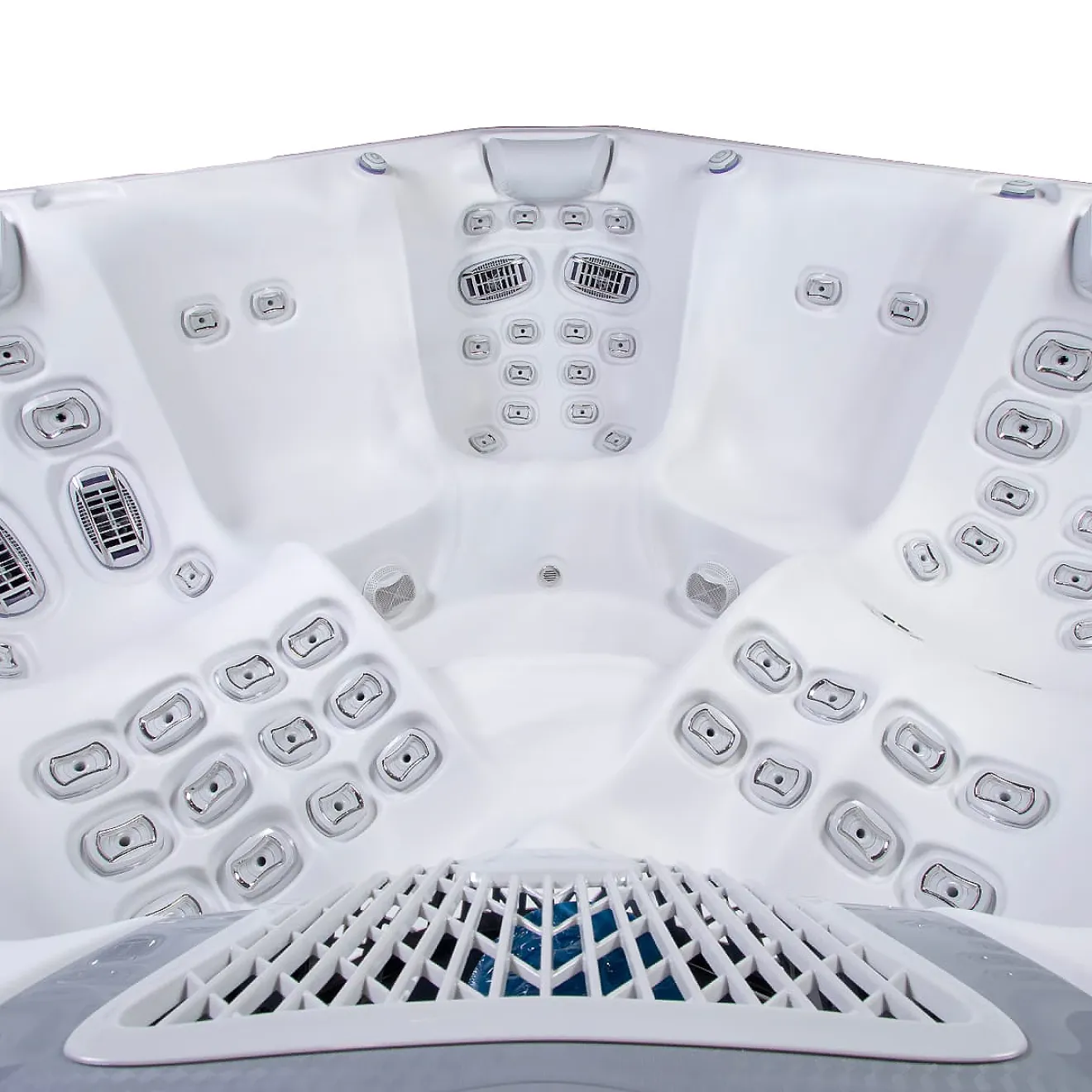 Wellis Whirlpool Everest Deluxe Life aus der Life Line Serie - Wanne: Pearl White