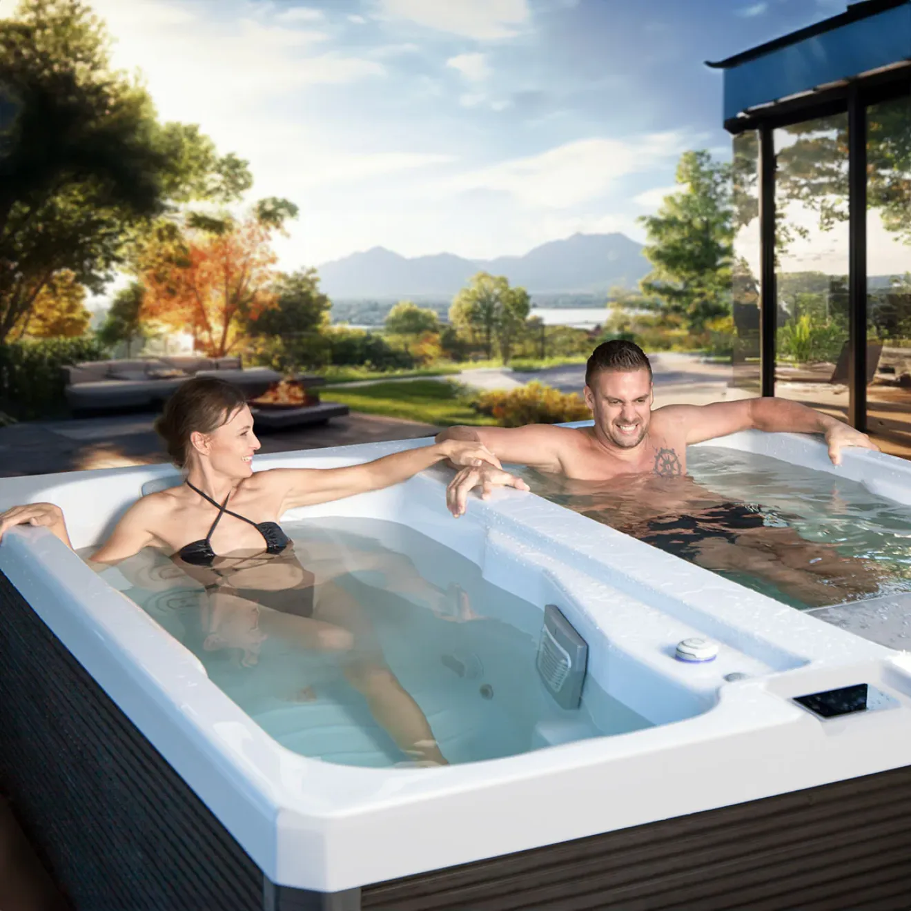 Wellis Iceland Duo - Kältebecken und Whirlpool in einem