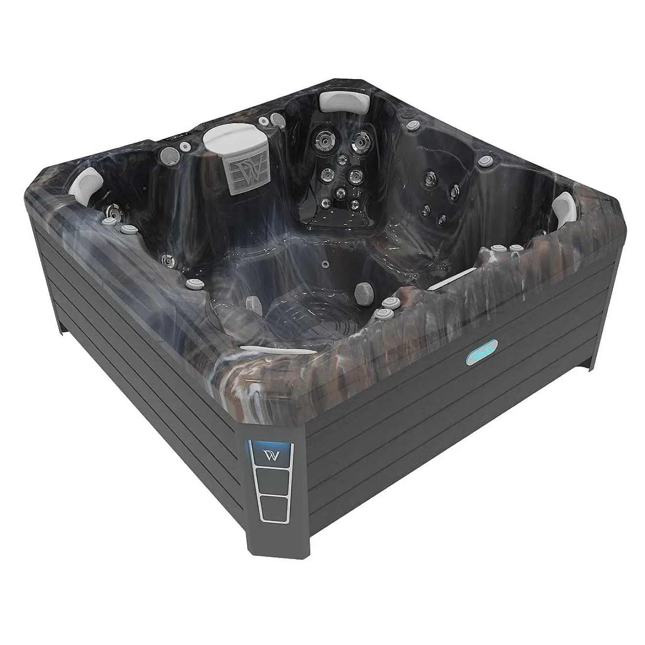 Wellis Whirlpool Lima MIDNIGHTGREY Citylife