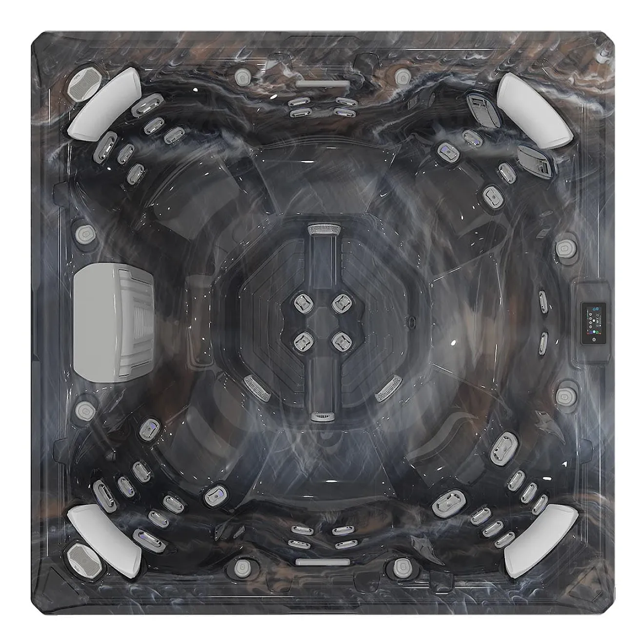 Wellis Whirlpool MANDALA DELUXE Life aus der Life Line Serie - sparsam im Verbrauch - Gross bei der Entspannung