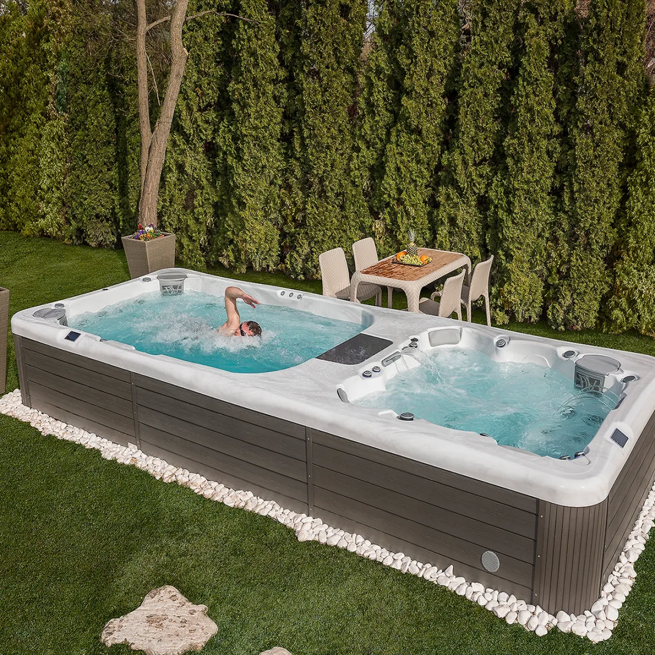 Wellis Swimspa Rio Grande - Trainings Schwimmspa - Whirlpool und Pool