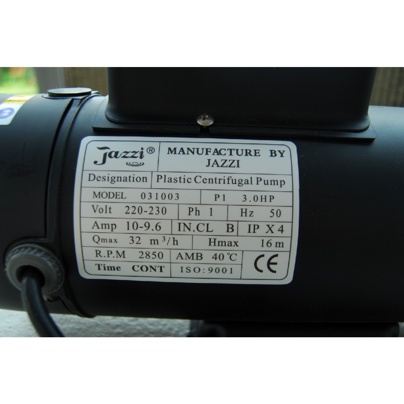 3 PS PUMPE JAZZI 031003