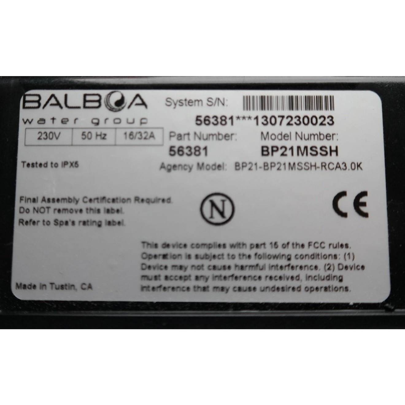 Balbao Heizung 3KW BP