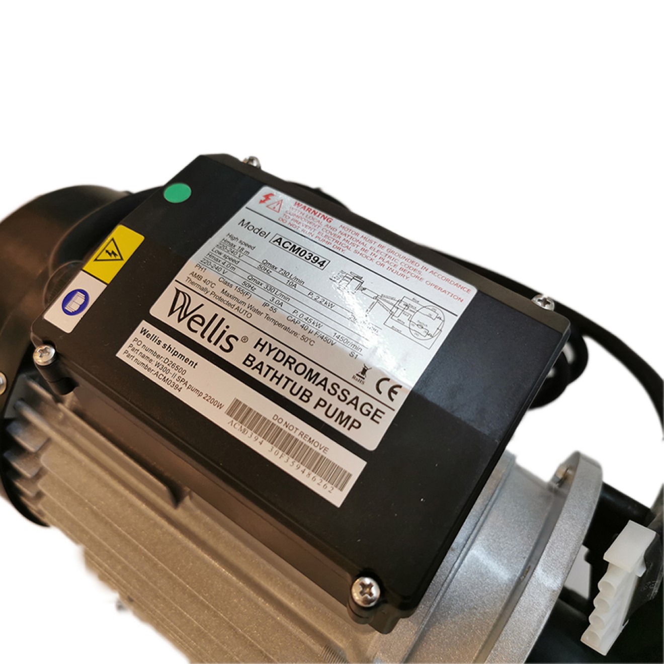WELLIS WHRILPOOL PUMPE ACM0394 II