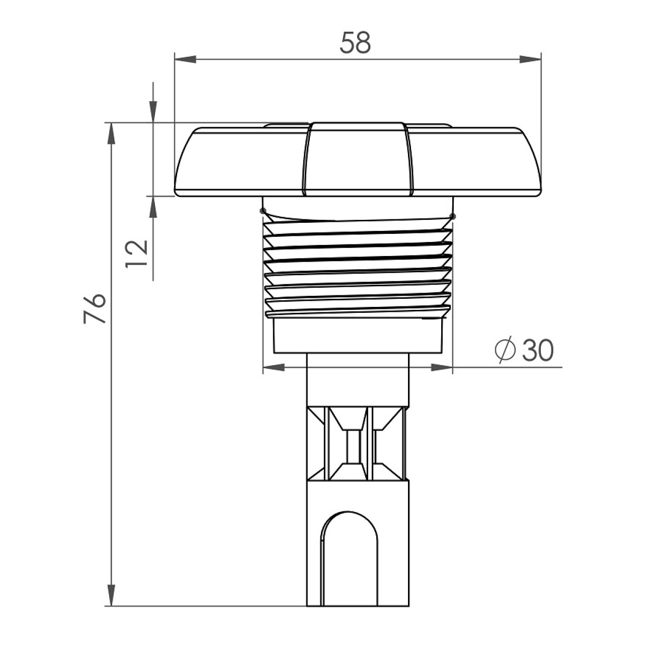 passend für diesen Jet 2 transparent 1 Hole V3 Wellis