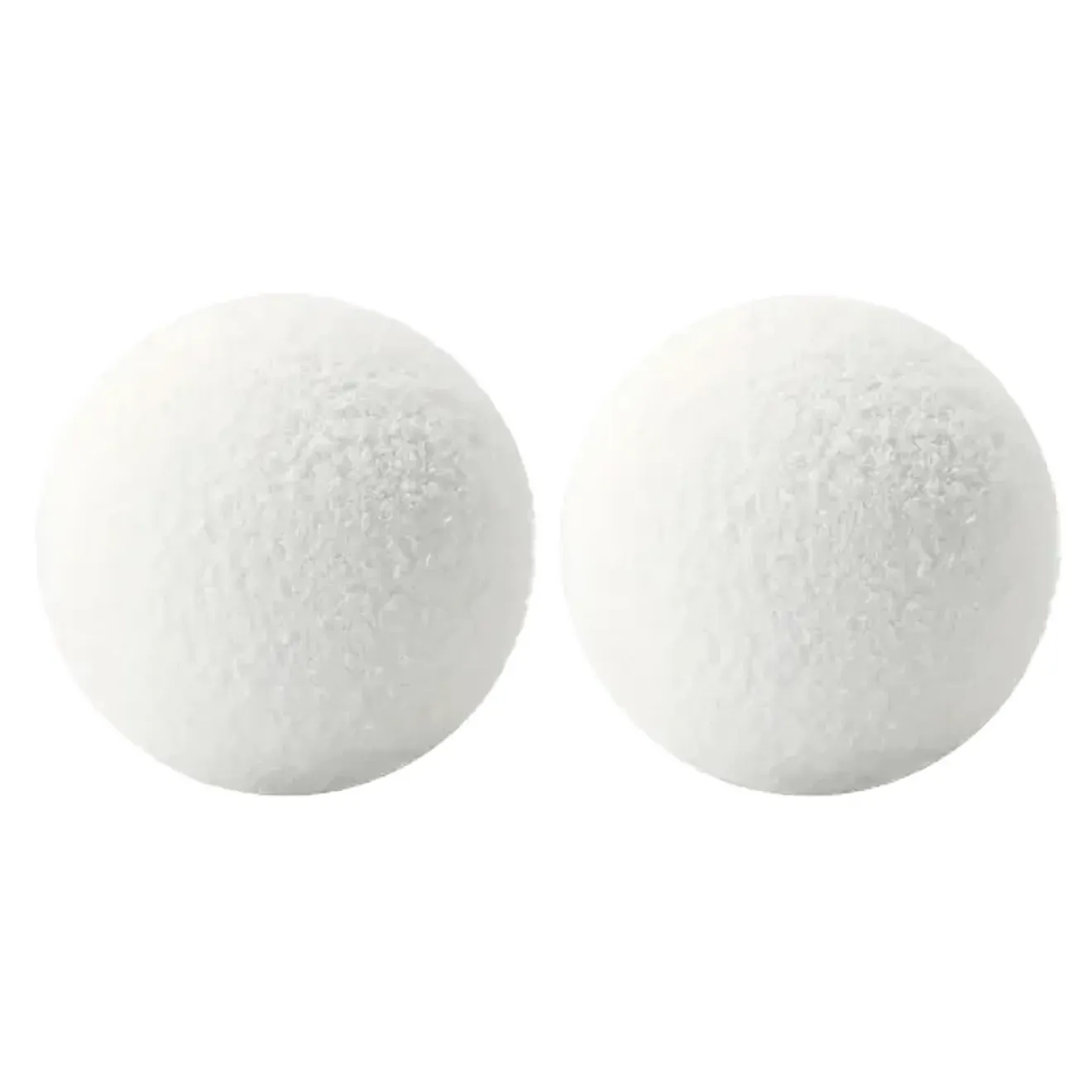 2 Stück EcoClean Wiederverwendbare 3-Zoll Öl Absorbierende Schwammkugeln Für Schwimmbäder, Whirlpools Und Spa - Schwimmende Schwimmbadfilter, Kunststoff, Keine Elektrizität Oder Batterien Erforderlich, Weiß, Unverzichtbares Für Die Schwimmbadpflege | Schw