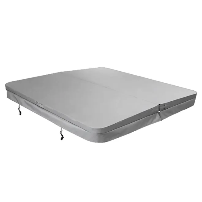 Weather Shield Thermocover light-grau 203cm x 152cm - Radius: 15cm Spacover alle Whirlpoolmodelle
