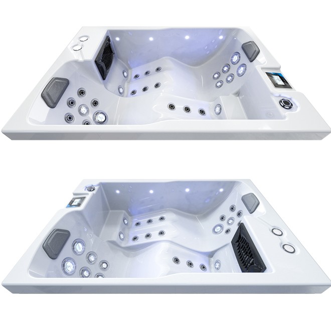 kompakter Whirlpool 200x130x80cm