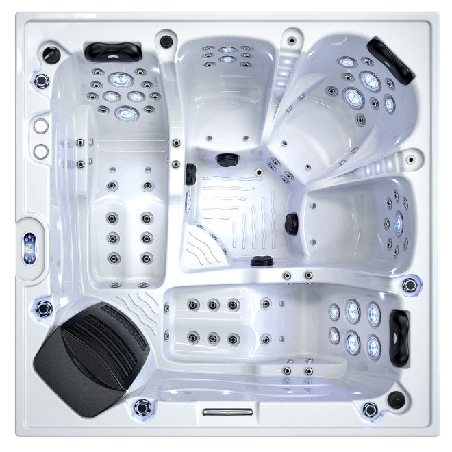 Whirlpool 2 Liegen 3 Sitze - 220x220x88cm Balboa