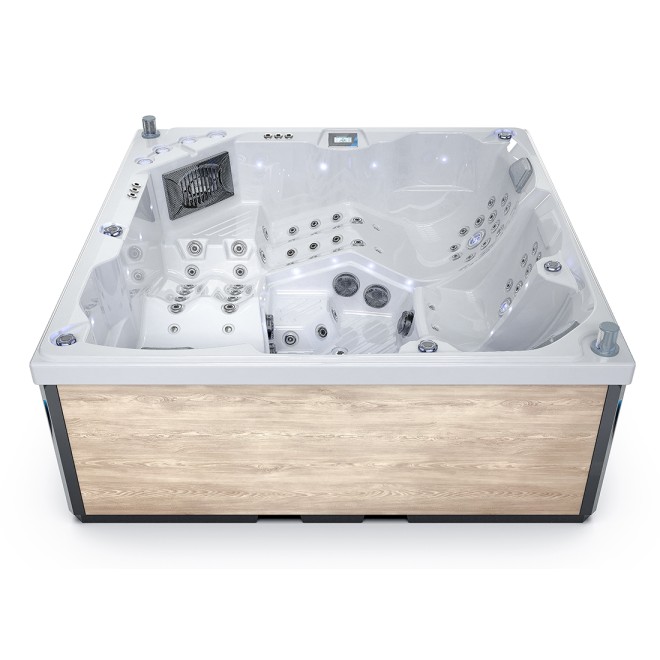 Familien Whirlpool L508 mit USA Balboa Steuerung 2 Liegen 3 Sitze - 230x230cm