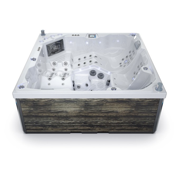 Familien Whirlpool L508 mit USA Balboa Steuerung 2 Liegen 3 Sitze - 230x230cm