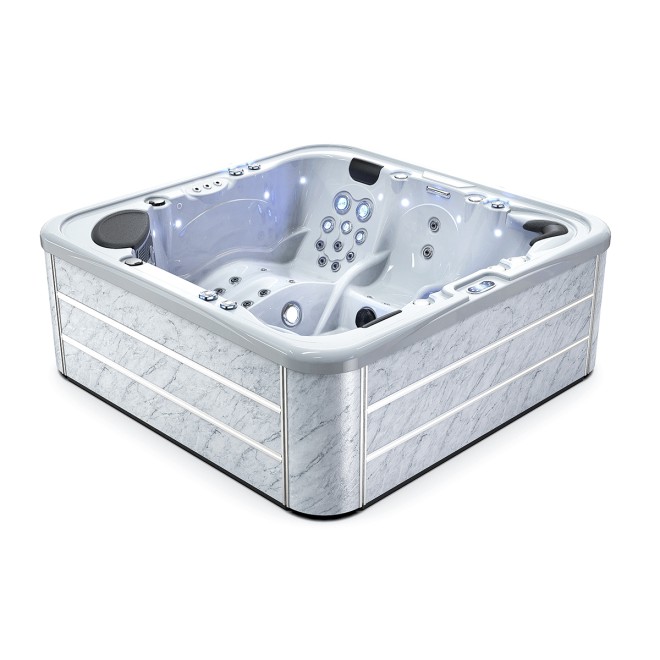 Gartenwhirlpool POLAR ZR801 - 230cmx230cm - Premium Whirlpool
