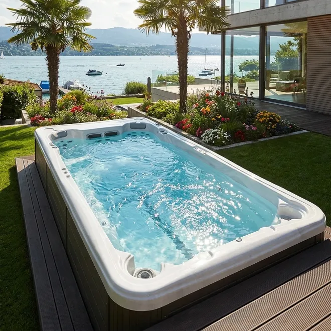 Wellis Schwimmspa Schwimm Spa Whirlpool Danube Riverjet