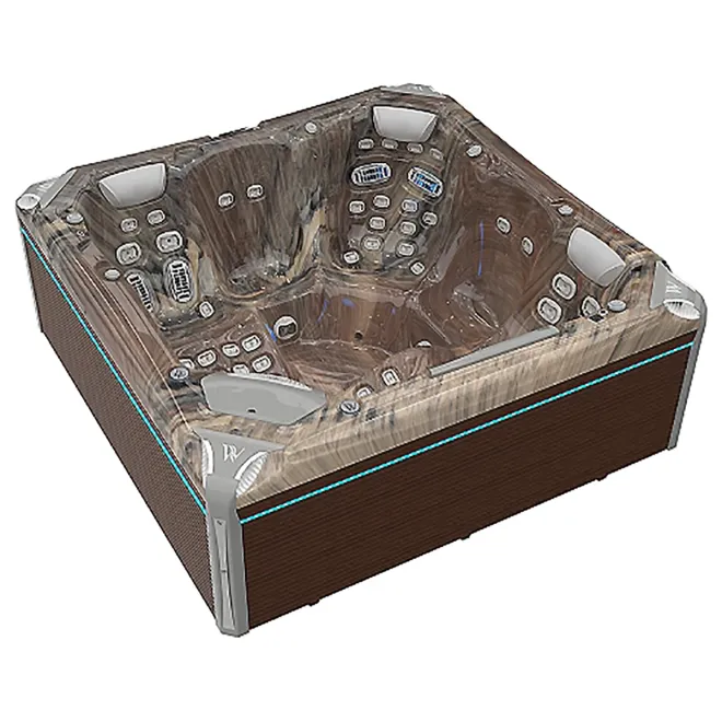 Wellis Whirlpool Everest Deluxe Life aus der Life Line Serie - Wanne: Pearl White