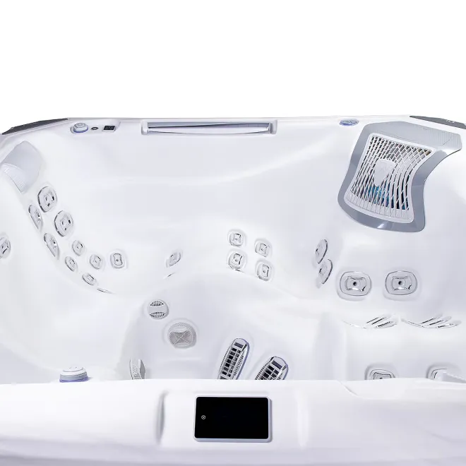 Wellis Whirlpool Everest Deluxe Life aus der Life Line Serie - Wanne: Pearl White