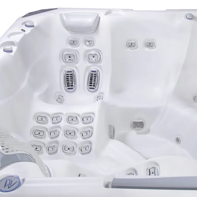 Wellis Whirlpool Everest Deluxe Life aus der Life Line Serie - Wanne: Pearl White
