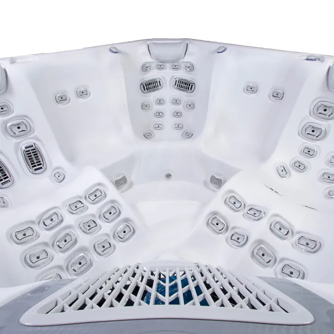 Wellis Whirlpool Everest Deluxe Life aus der Life Line Serie - Wanne: Pearl White