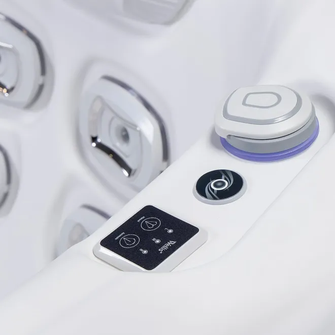 Wellis Whirlpool Everest Deluxe Life aus der Life Line Serie - Wanne: Pearl White