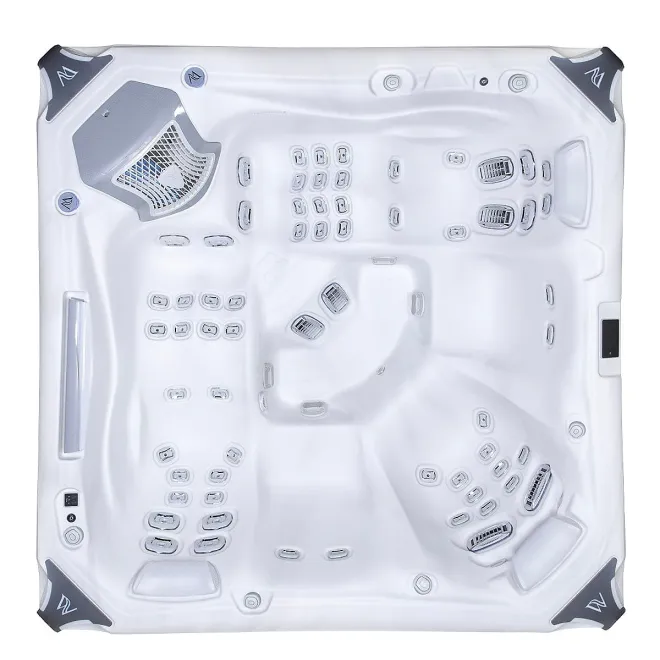 Wellis Whirlpool Everest Deluxe Life aus der Life Line Serie - Wanne: Pearl White