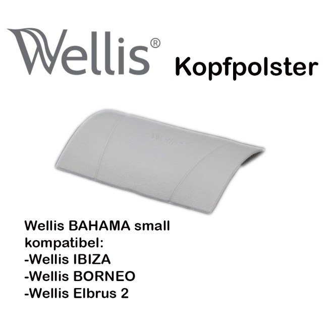 Wellis Whirlpool Kopfpolster AF00030 Bahama Ibiza Borneo Elbrus