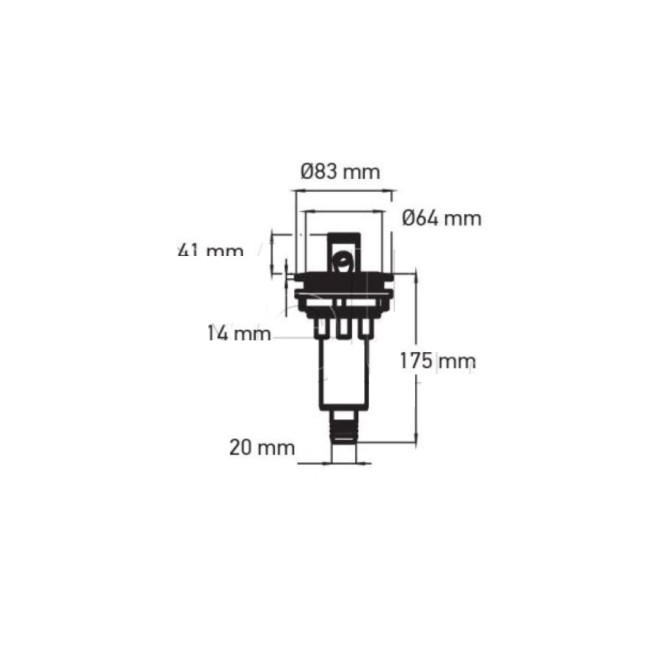 AKU0044 Wellis Water Pop-Up fountain Everest - Kilimanjaro - Olympus