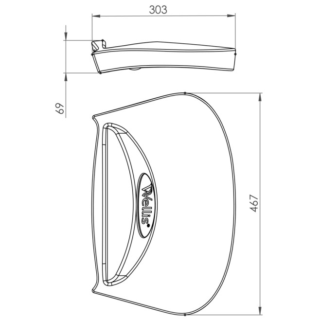Wellis Whirlpool Skimmerabdeckung Everest Kilimanjaro Olympus Everest