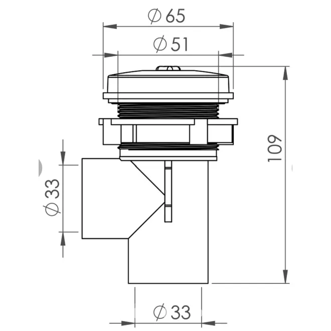 On-off tap grip Wellis V2 Wellis Wasserfall Regulierer Schliesser