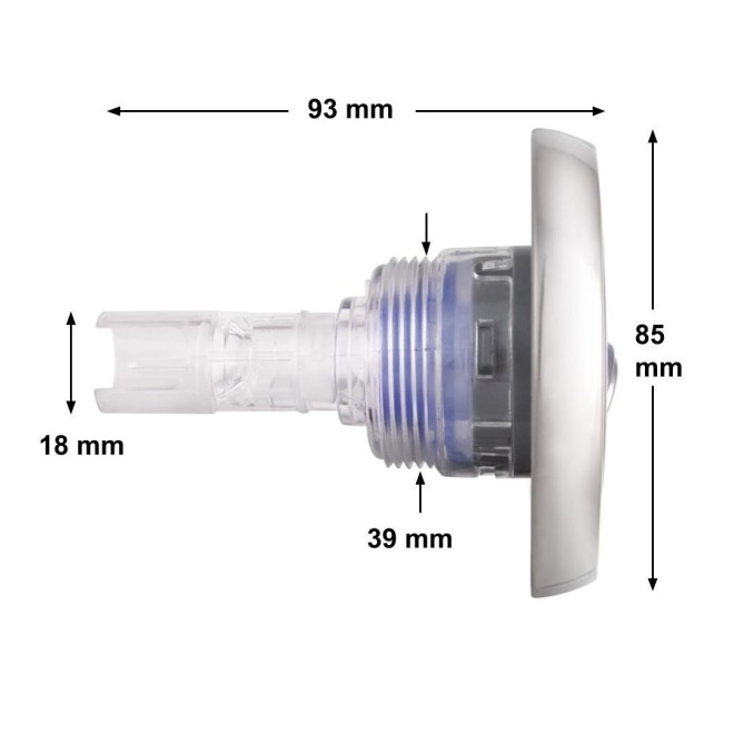 Jet 3 transparent 1 Hole Rotation V3 Wellis