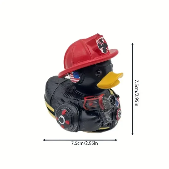 Feuerwehr Duck Badeente Quitschente Resin