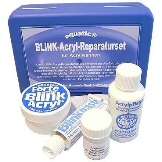 Whirlpoolwanne Acryl Reparatur Set (Repair Set WEISS )