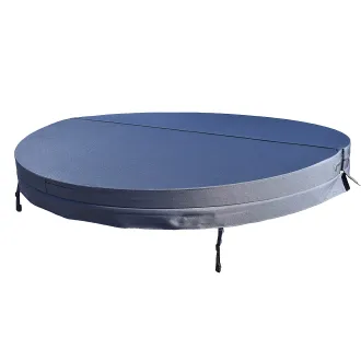 Weather Shield Thermocover dunkel-grau round spa ø215cm - Durchmesser: 215cm Spacover