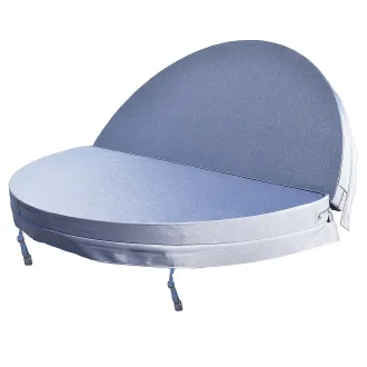 Weather Shield Thermocover light -grau round spa ø200cm- Durchmesser: 200cm Spacover