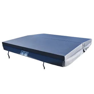Weather Shield Thermocover light-grau 200cm X 200cm - Radius: 0cm Spacover Unzählige Grössen. Unendliche Möglichkeiten.