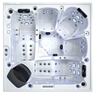 Whirlpool 2 Liegen 3 Sitze - 220x220x88cm Balboa