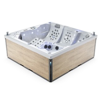 Familien Whirlpool L508 mit USA Balboa Steuerung 2 Liegen 3 Sitze - 230x230cm