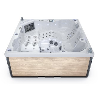 Familien Whirlpool L508 mit USA Balboa Steuerung 2 Liegen 3 Sitze - 230x230cm