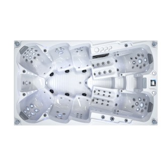 Grosser Familien Whirlpool 2 Liegen - 7 Sitze - Balboa