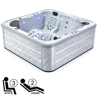 Gartenwhirlpool POLAR ZR801 - 230cmx230cm - Premium Whirlpool