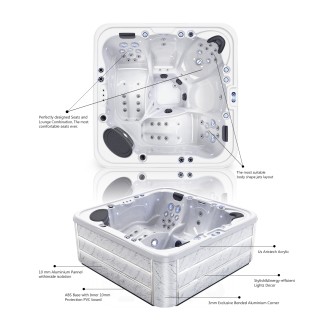 WHIRLPOOL ZR802 - Garten Whirlpool - Outdoor Whirlpool Testsieger