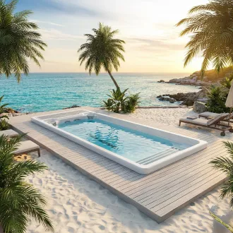 Beach Club Deluxe Ice White