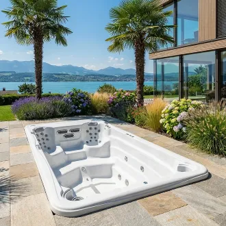 Wellis Schwimmspa Schwimm Spa Whirlpool Danube Riverjet